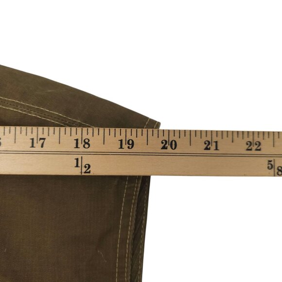 KÜHL Burr Vest Full Zip Mens Size XXL Vintage Patina Dye Khaki Double S Inc Logo - Picture 15 of 16